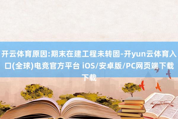 开云体育原因:期末在建工程未转固-开yun云体育入口(全球)电竞官方平台 iOS/安卓版/PC网页端下载